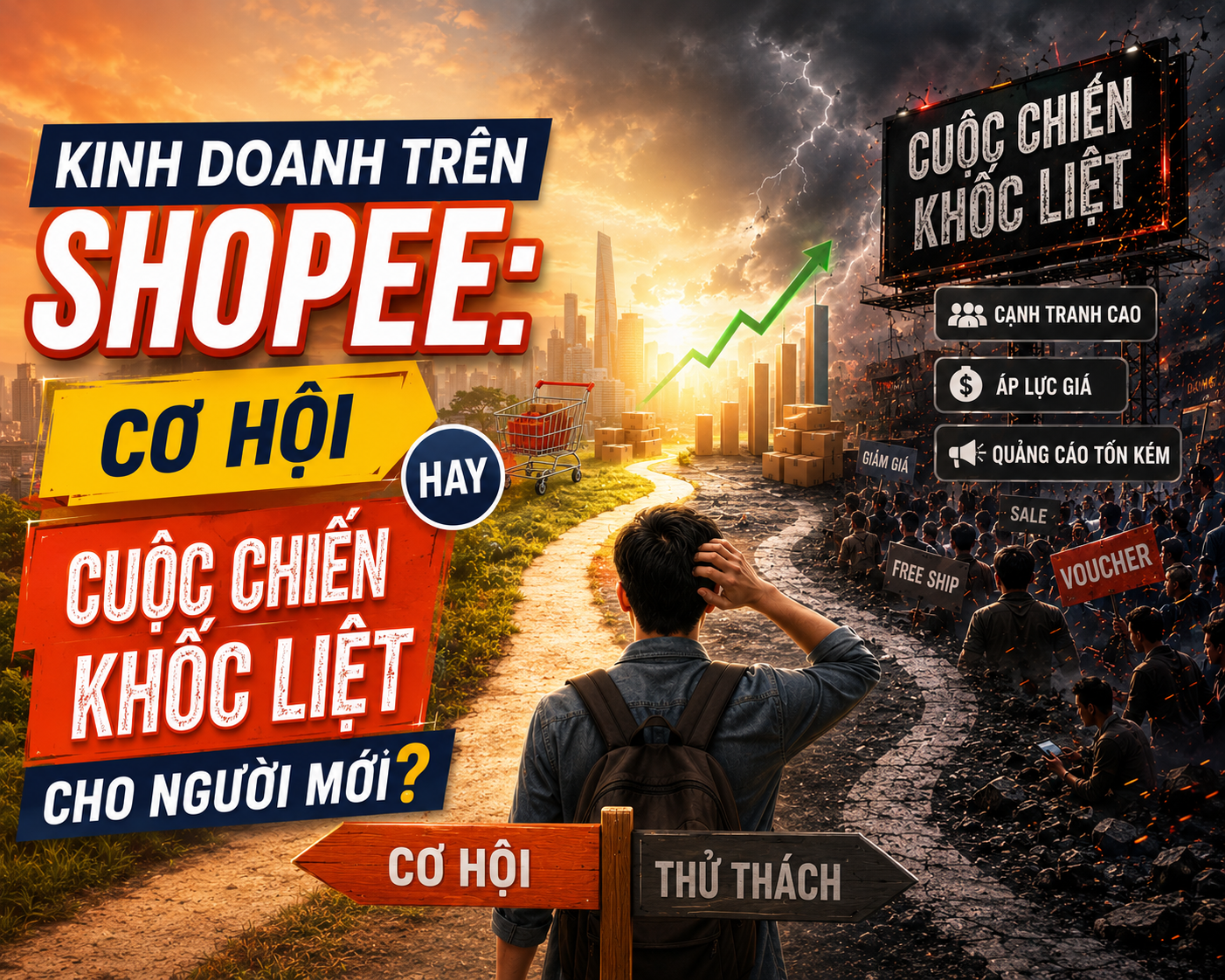 Kinh Doanh Trên Shopee Cơ Hội Hay Cuộc Chiến Khốc Liệt Cho Người Mới?