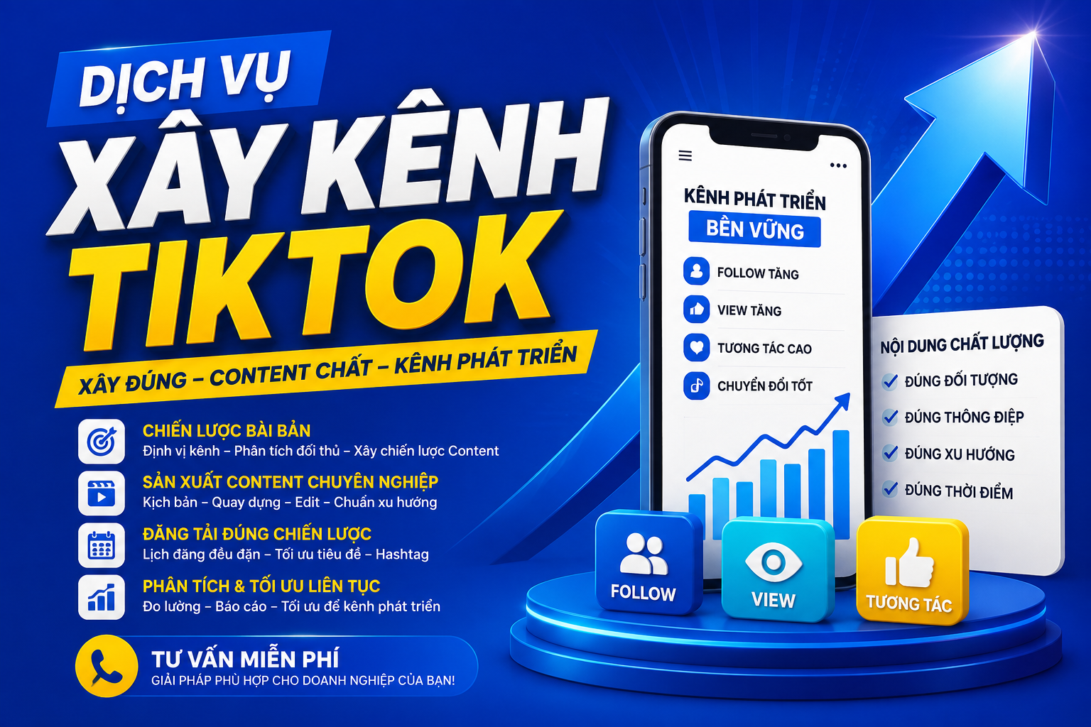 Dịch Vụ Xây Kênh Tiktok Chuyên Nghiệp
