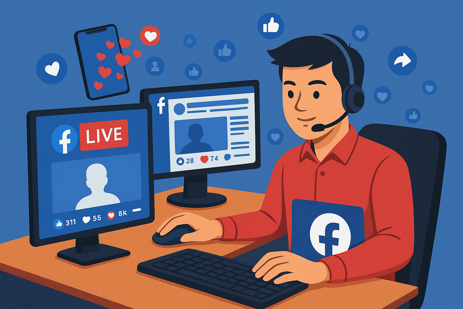 	Dịch vụ Quảng cáo Facebook - Chạy quảng cáo ads Livestream facebook Uy tín, Giá rẻ