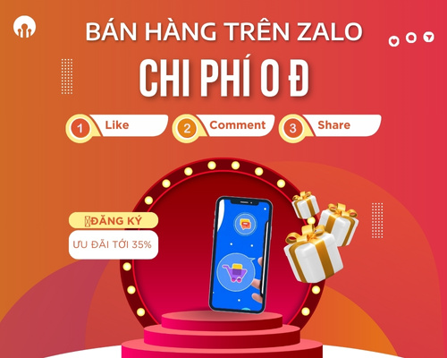 	Tăng doanh thu Bán hàng trên Zalo với chi phí 0 Đ