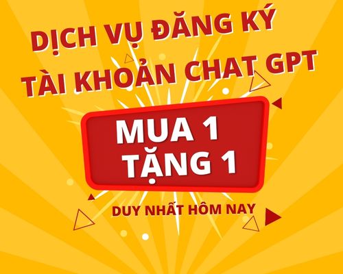 Mua tài khoản Chat GPT chỉ từ 15K | Cách đăng ký Chat GPT | Cách tạo Tài khoản Chat GPT 100% Thành công