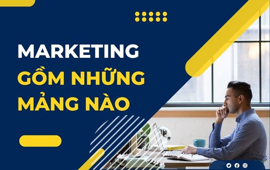 Marketing gồm những mảng nào? Khám phá chi tiết về các lĩnh vực quan trọng trong Marketing