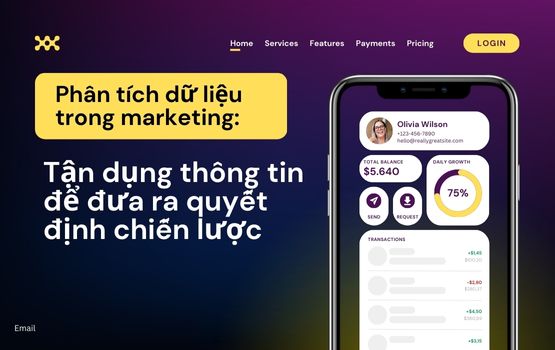 Phân tích dữ liệu trong marketing:Tận dụng thông tin để đưa ra quyết định chiến lược